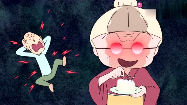 《樱桃小丸子》小丸子子你想太多了,奶奶哪里有这么恐怖呀!