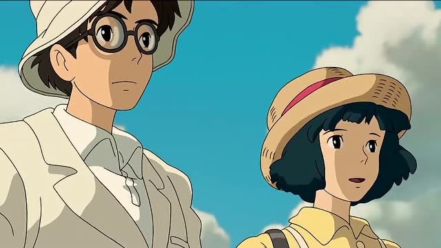 《起风了》宫崎骏起风了动漫  温情剪辑 感悟