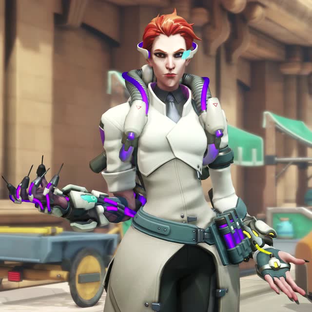 莫伊拉皮肤预览——科学家