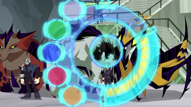 兽王争锋之原石之力:蛟尾威烈兽,雷鸣岩鳞兽,巨斧刺皇兽