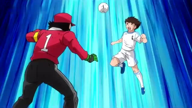 大空翼与岬太郎完美配合,若林再厉害却无力拦截,球进了!