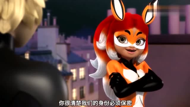 瓢虫雷迪:黑猫诺儿,红狐莉娜三人的首次合作!