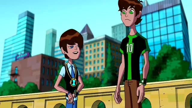 ben23竟是天才,ben10向爷爷学习,但他却自学成才!