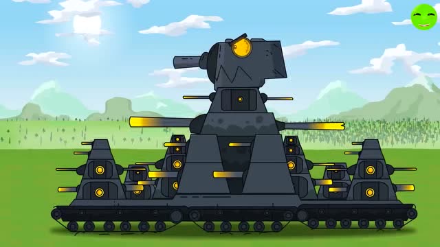 坦克世界动画kv44这是重新喷了一身黑漆吗