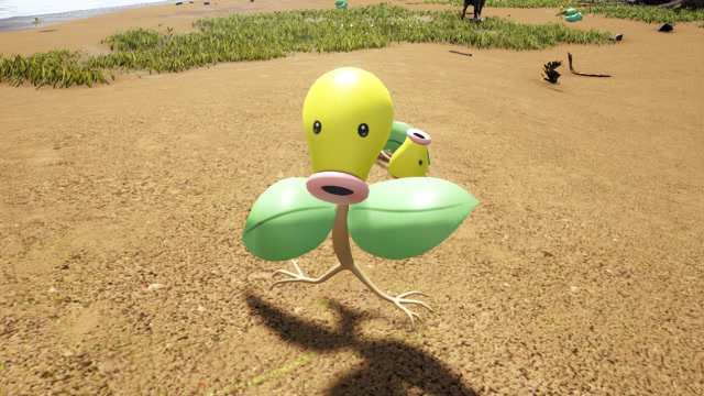 方舟生存进化 神奇宝贝06 驯服喇叭花 试试进化后是什么样子