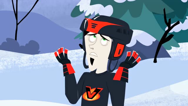 动物兄弟扎克用机器人来干扰克里斯多尼塔趁机进了一球