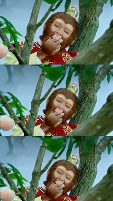 石猴出世,偷吃蟠桃,《天真派西游记》小戏骨挑战经典