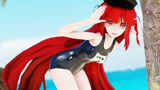 明日方舟MMD 红豆：第一次来海边玩，当然要穿泳装！