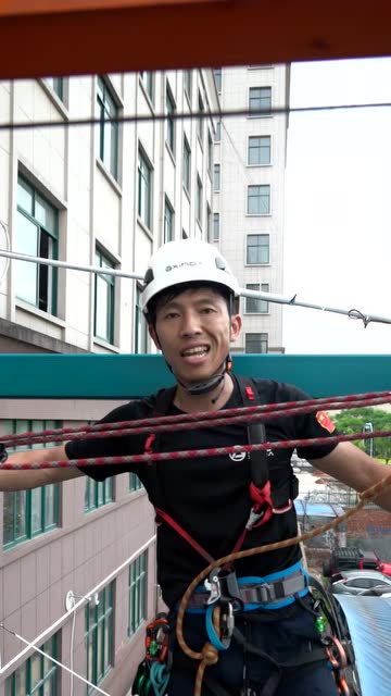 欣达绳索教学:在狭小空间提拉重物