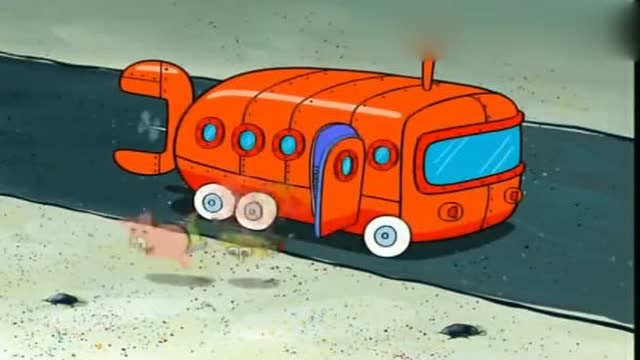 海绵宝宝在车上太闹人了,被司机扔下了车,只想说干得漂亮!