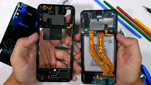 三星galaxy a50拆解