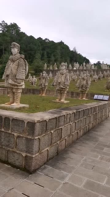 中国娃娃兵陵园图片