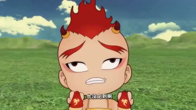 小红孩跟随善财到学校,看到学校很不满意