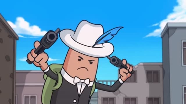 香肠派对:炸鸡还想在大魔王面前秀一把,谁知自己能力太弱丢人了!