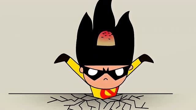 禽兽超人:黑哥胆子好大,用铁球砸了否否一头大包!