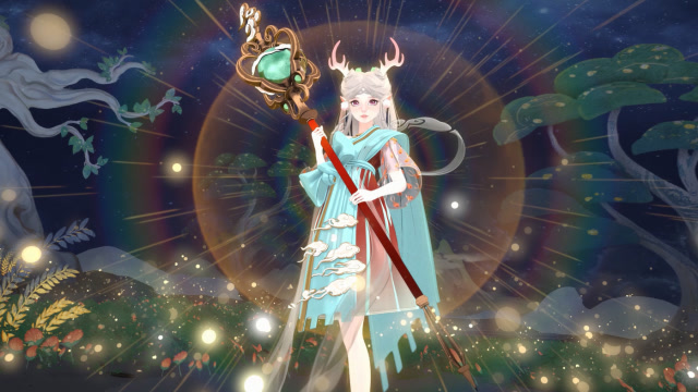王者荣耀:神鹿显灵,万物逢春!瑶妹新皮肤动画抢先看