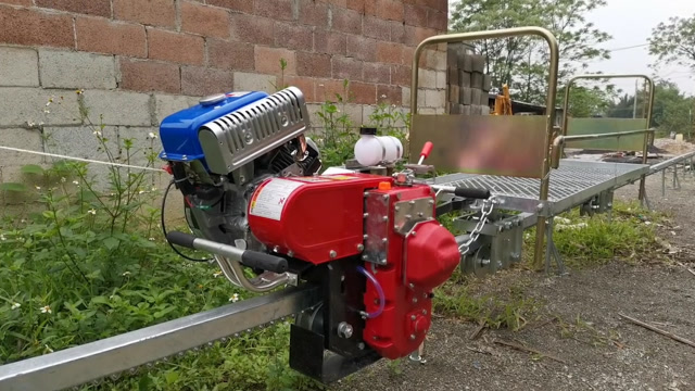 号称农村过山车,单轨运输机太强了