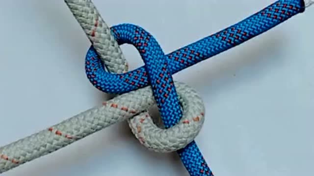 两根绳子如何对接,学会了这个方法,再也不用担心打结不稳固了!