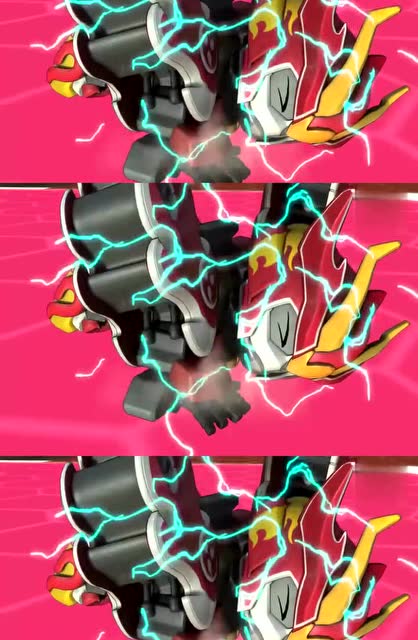 激战奇轮:小火兽快抵挡不住攻击,烈焰的身体也快支撑不住了