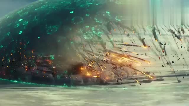 独立日2巨型飞碟降临人们面临未知的危险