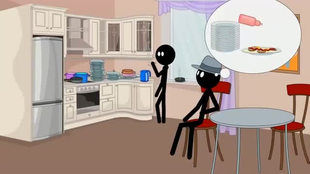 火柴人:谁都不想做饭