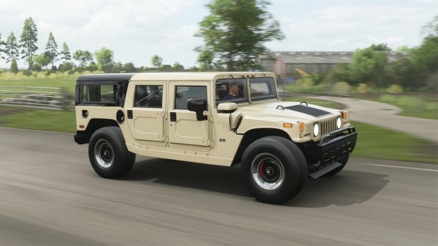 地平线4:悍马h1民用版 越野测试