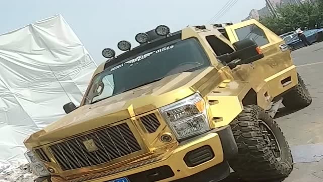 黄金色乔治巴顿,豪气加霸气!