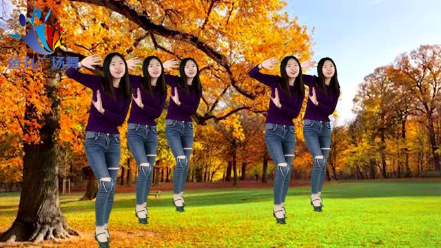 广场舞《红火火的石榴花》美女舞姿优美迷人,好听醉人