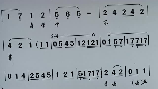 京城会《彩楼记》林初发,吴奕敏-潮剧唱段曲谱精品简乐器有伴奏