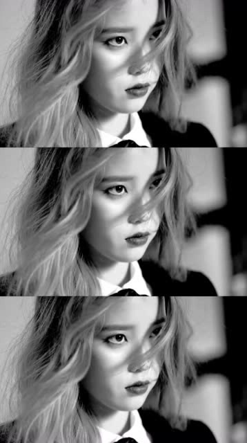 iu李知恩,暗黑风系列,这也太a了!