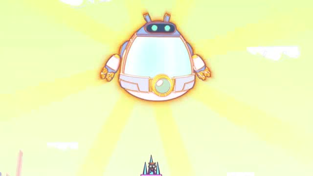 喜羊羊与灰太狼妙宝号成功复活了给大家变出美食基因枪