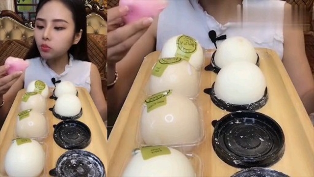 雪媚娘吃播～你喜欢什么口味的呀