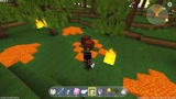 迷你世界：贝利亚奥特曼用魔法方块吞噬袭击森林的熔浆
