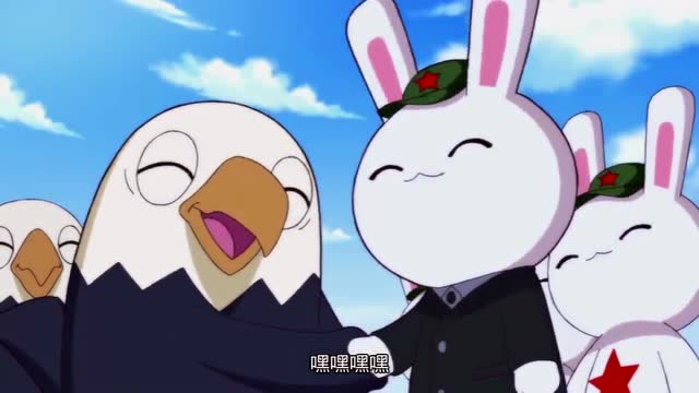 那年那兔那些事:兔子和鹰合作,那是历史性的一刻,场面异常热烈
