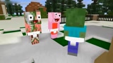 Minecraft动画：怪物学院小猪佩奇的故事