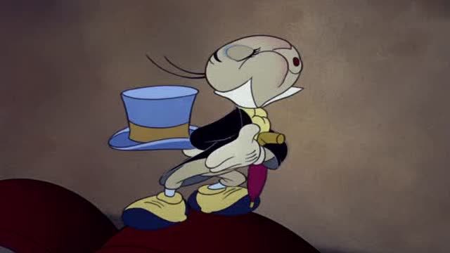 木偶奇遇记:蟋蟀说如果皮诺曹需要他,就可以吹响口哨