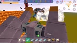 迷你世界：小温召唤坦克和战斗机袭击机器人为什么坦克和机器人被摧毁