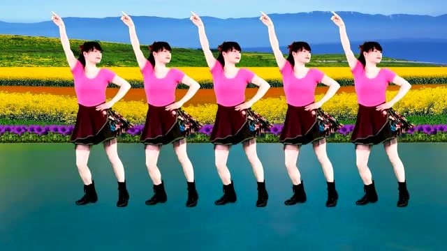 广场舞《点歌的人》火爆热曲流行32步,时尚大方美美哒!