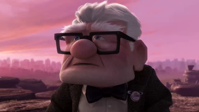 飞屋环游记:飞屋的气球越来越少了,卡尔他们得加快速度了!