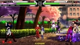 拳皇mugen大乱斗：八神XIV对战血炎大蛇，超霸气AI精彩对决