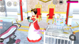 樱花校园模拟器：面具公主生了小孩继承宫殿王位，生小孩教程来了