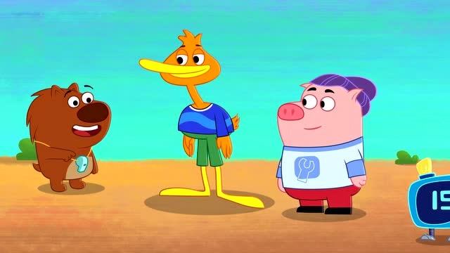 豆小鸭探险小窍门:大家一起来学习,如何做运动