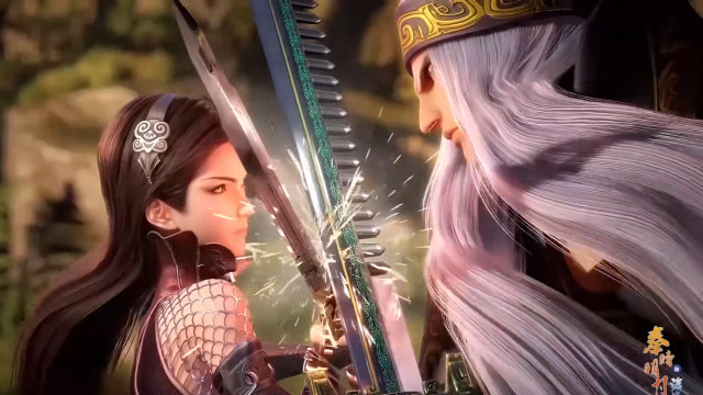 「秦时明月混剪」田言对战卫庄,二叔发怒,田言不敌