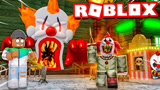 Roblox小丑乐园冒险：游乐园大危机！逃出魔幻鬼屋！
