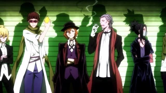 文豪野犬:要进港口mafia,颜值是必要条件