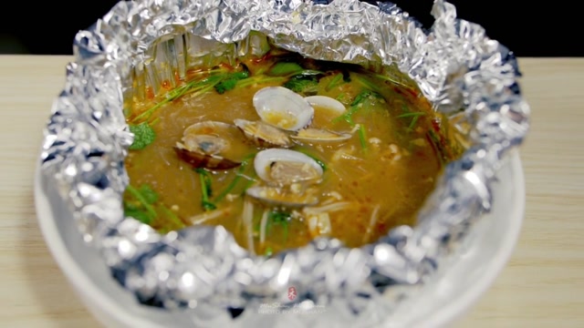 小姐姐最爱米线,来我教你怎么做扇贝粉丝米线