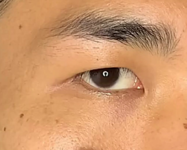 单眼皮男生眼妆画法简单有气质艾特给男朋友