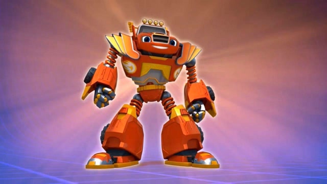 旋风战车队:飚速和机器人合体,变成巨型机器人,太酷了!