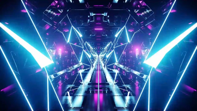 朋克风格摇滚舞台动态背景