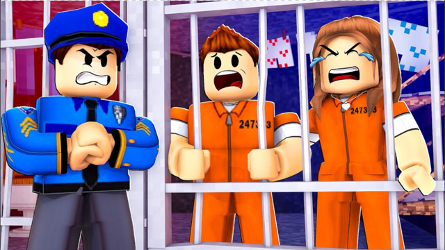 阿火解说roblox罗布乐思第35期:警察模拟器,这地图里的队友不太友好